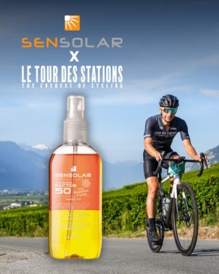 Sensolar x Tour des Stations

Une protection solaire sans compromis pour un défi sans compromis. ⛰️☀️

Seuls les rayons UV sont plus rapides que toi. 🚴🏻😎

___

Uncompromising sun protection for an uncompromising challenge. ⛰️☀️

Only UV rays are faster than you. 🚴🏻😎

📷 @kuva.swiss 

#Sensolar #TourDesStations #Cycling #SunProtection #RideProtected
